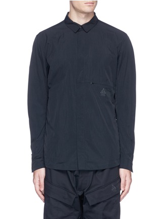 Main View - Click To Enlarge - NIKELAB - 'ACG' packable nylon shirt jacket