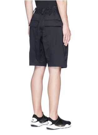 Back View - Click To Enlarge - NIKELAB - 'ACG' zip outseam cotton cargo shorts