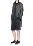 Figure View - Click To Enlarge - NIKELAB - 'ACG' zip outseam cotton cargo shorts