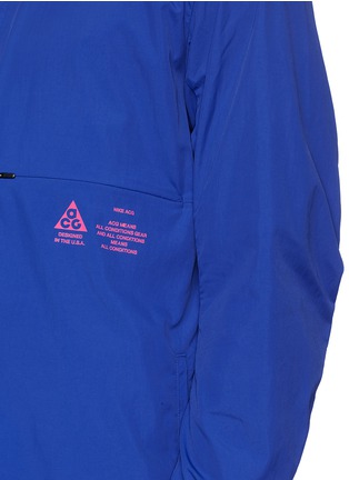 Detail View - Click To Enlarge - NIKELAB - 'ACG' packable nylon shirt jacket