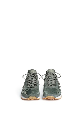 Front View - Click To Enlarge - REEBOK - 'Aztec T' camouflage jacquard sneakers