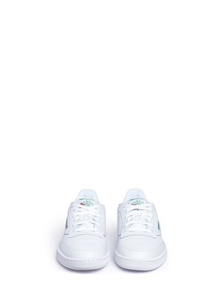 Front View - Click To Enlarge - REEBOK - 'Club C 85' leather sneakers