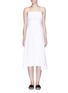 Main View - Click To Enlarge - ELIZABETH AND JAMES - 'Oak' tie waist cotton poplin dress