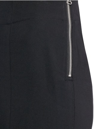 Detail View - Click To Enlarge - ELIZABETH AND JAMES - 'Carel' cropped stretch jersey flared pants