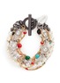 Main View - Click To Enlarge - VENNA - Star charm faux pearl mixed chain bracelet