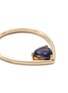 Detail View - Click To Enlarge - LAMA HOURANI JEWELRY  - 'Chillida Tre-Blue' iolite 18k yellow gold ring