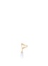 Main View - Click To Enlarge - LAMA HOURANI JEWELRY  - 'En Provence Lavender' diamond quartz 18k yellow gold single ear cuff