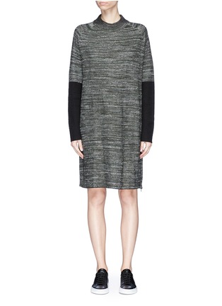 Main View - Click To Enlarge - Y-3 - Wool blend knit dress