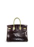 Detail View - Click To Enlarge - MAIA - Birkin 35cm crocodile leather bag