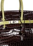  - MAIA - Birkin 35cm crocodile leather bag