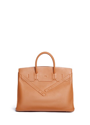 Main View - Click To Enlarge - MAIA - Shadow Birkin 40cm leather bag