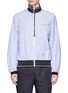 Main View - Click To Enlarge - OAMC - Owl patch stripe poplin bomber jacket