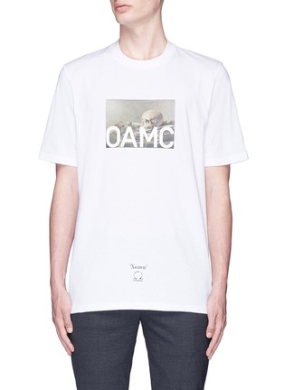 Main View - Click To Enlarge - OAMC - 'Still Life' skull print T-shirt