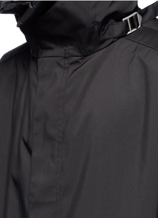 Detail View - Click To Enlarge - OAMC - Detachable down hood coated parka