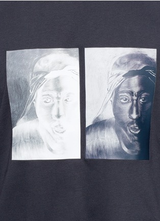 Detail View - Click To Enlarge - OAMC - Tupac print T-shirt