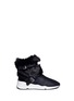 Main View - Click To Enlarge - ASH - 'Moloko' fur and leather sneaker boots