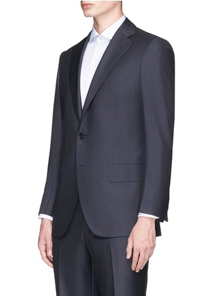 Detail View - Click To Enlarge - TOMORROWLAND - Eremengildo Zegna Shang Micronsphere® twill suit