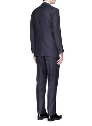 Back View - Click To Enlarge - TOMORROWLAND - Eremengildo Zegna Shang Micronsphere® twill suit