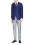 Figure View - Click To Enlarge - TOMORROWLAND - Wool hopsack soft blazer