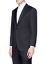 Detail View - Click To Enlarge - TOMORROWLAND - Ermenegildo Zegna Horizontal Twill® wool suit