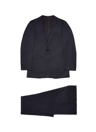 Main View - Click To Enlarge - TOMORROWLAND - Ermenegildo Zegna Horizontal Twill® wool suit