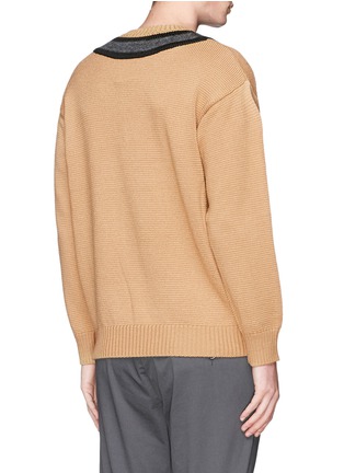 Back View - Click To Enlarge - TOMORROWLAND - Wool-cashmere V-neck sweater