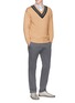 Figure View - Click To Enlarge - TOMORROWLAND - Wool-cashmere V-neck sweater