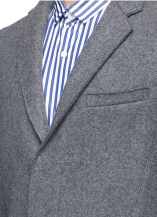 Detail View - Click To Enlarge - TOMORROWLAND - Wool blend melton coat