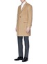 Front View - Click To Enlarge - TOMORROWLAND - Cashmere-wool blend melton coat