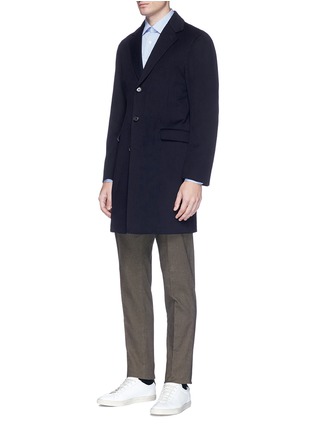 Front View - Click To Enlarge - TOMORROWLAND - Loro Piana Storm System® wool melton coat