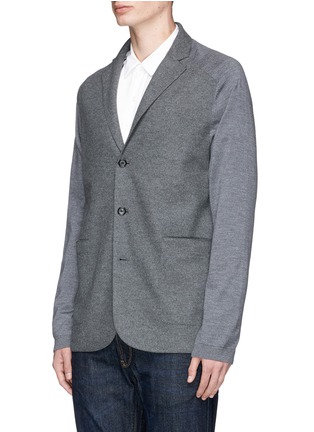 Front View - Click To Enlarge - TOMORROWLAND - Brushed wool soft blazer