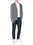 Figure View - Click To Enlarge - TOMORROWLAND - Brushed wool soft blazer