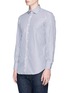 Front View - Click To Enlarge - TOMORROWLAND - Stripe cotton poplin shirt