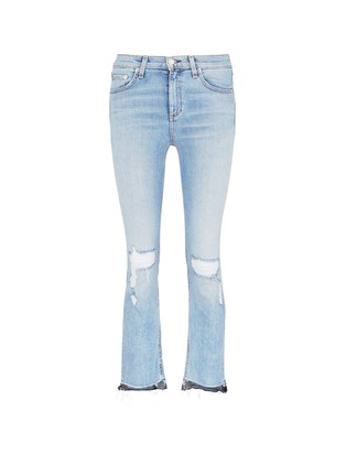 Main View - Click To Enlarge - RAG & BONE - '10 Inch Stove Pipe' cropped skinny jeans