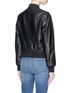 Back View - Click To Enlarge - RAG & BONE - 'Cooper' lambskin leather jacket