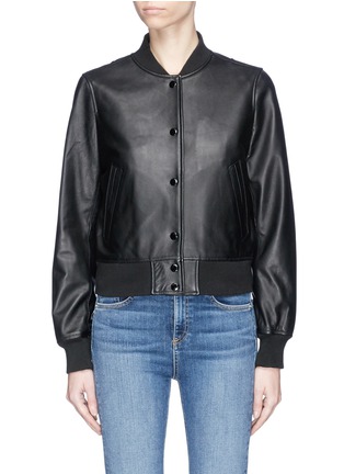 Main View - Click To Enlarge - RAG & BONE - 'Cooper' lambskin leather jacket
