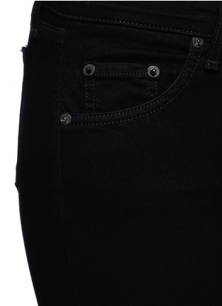 Detail View - Click To Enlarge - RAG & BONE - 'Capri' cropped ripped skinny jeans