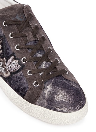 Detail View - Click To Enlarge - ASH - 'Nash' military patch jacquard sneakers