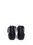 Back View - Click To Enlarge - ASH - 'Vim' zip high top leather sneakers