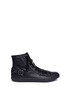 Main View - Click To Enlarge - ASH - 'Vim' zip high top leather sneakers