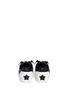 Back View - Click To Enlarge - ASH - 'Nilo' calfskin leather zip sneakers