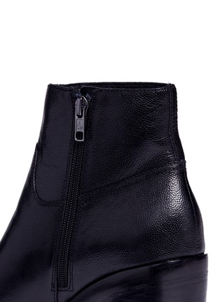 Detail View - Click To Enlarge - ASH - 'Dakota' leather platform ankle boots