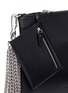  - ALEXANDER WANG - 'Genesis' interlocking chain strap leather pouch