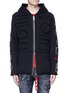 Main View - Click To Enlarge - HACULLA - Assorted patch distressed zip hoodie