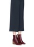 Figure View - Click To Enlarge - GABRIELA HEARST - 'Tito' streak effect wood heel leather ankle boots