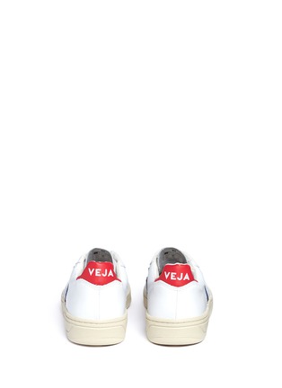 Back View - Click To Enlarge - VEJA - 'V-10' perforated leather sneakers