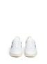 Front View - Click To Enlarge - VEJA - 'V-10' perforated leather sneakers