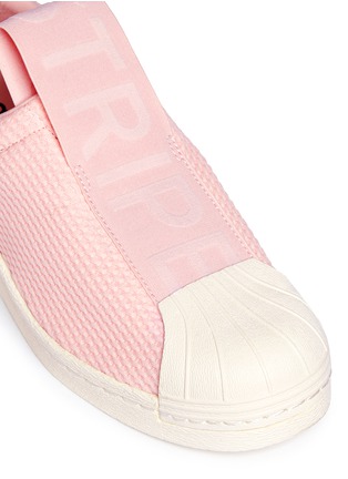 Detail View - Click To Enlarge - ADIDAS - 'Superstar BW35' slip-on sneakers