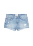 Main View - Click To Enlarge - CURRENT/ELLIOTT - 'The Boyfriend™' distressed denim shorts