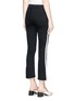Back View - Click To Enlarge - MOTHER - 'Insider' contrast outseam cropped jeans